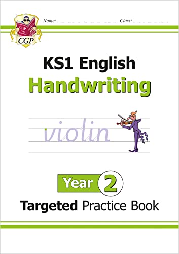 KS1 English Year 2 Handwriting Targeted Practice Book (CGP Year 2 English)